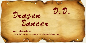Dražen Dancer vizit kartica